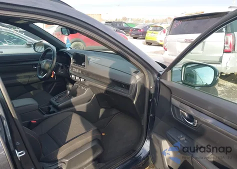 2025 Honda Cr-V Hybrid Sport из США, поврежденный, VIN 7FARS6H5XSE096359